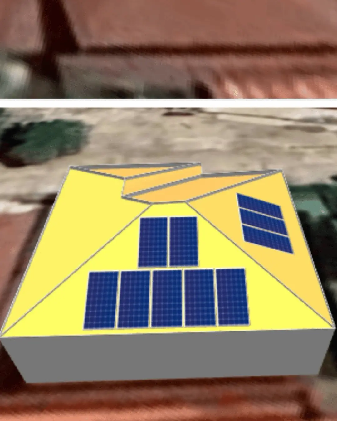 Solar roof model
